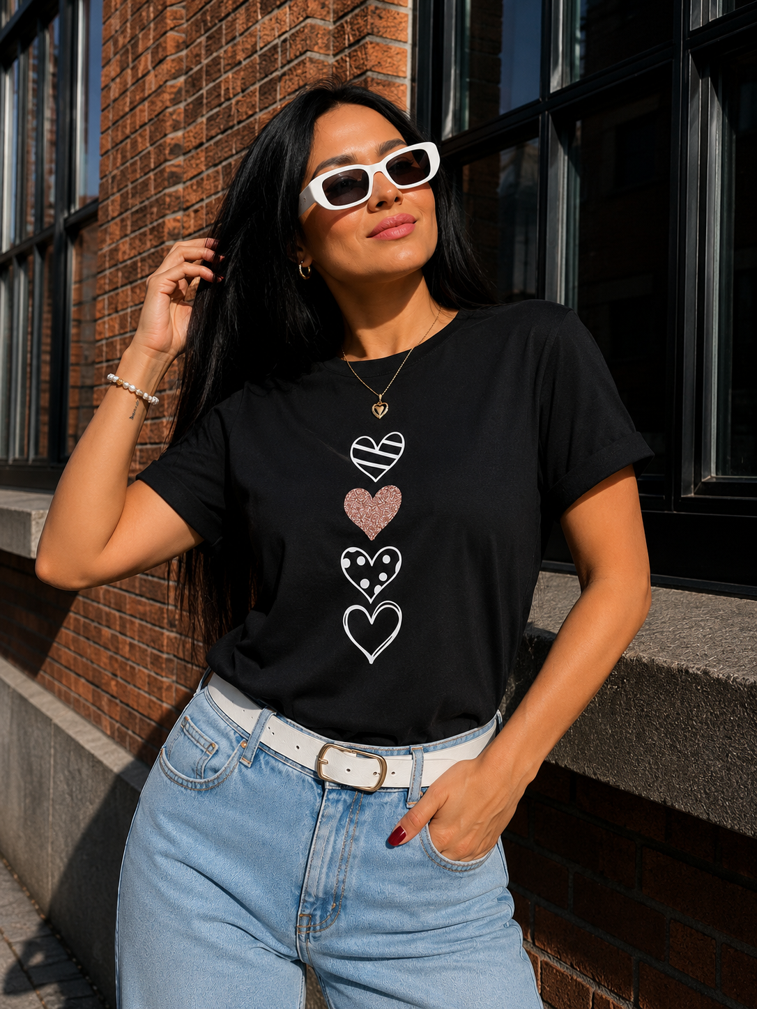 Camiseta Midnight Hearts
