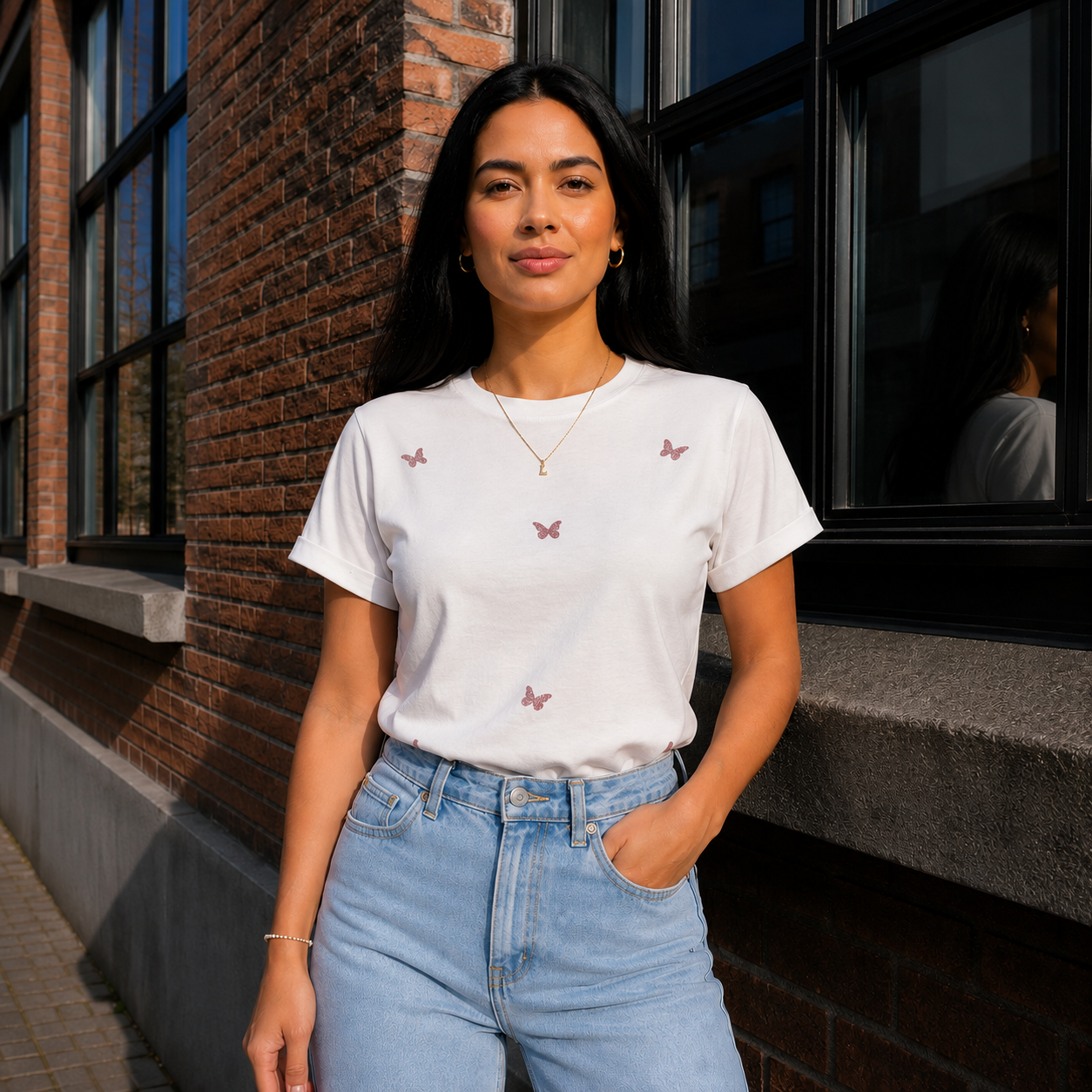 Camiseta Butterfly Kiss