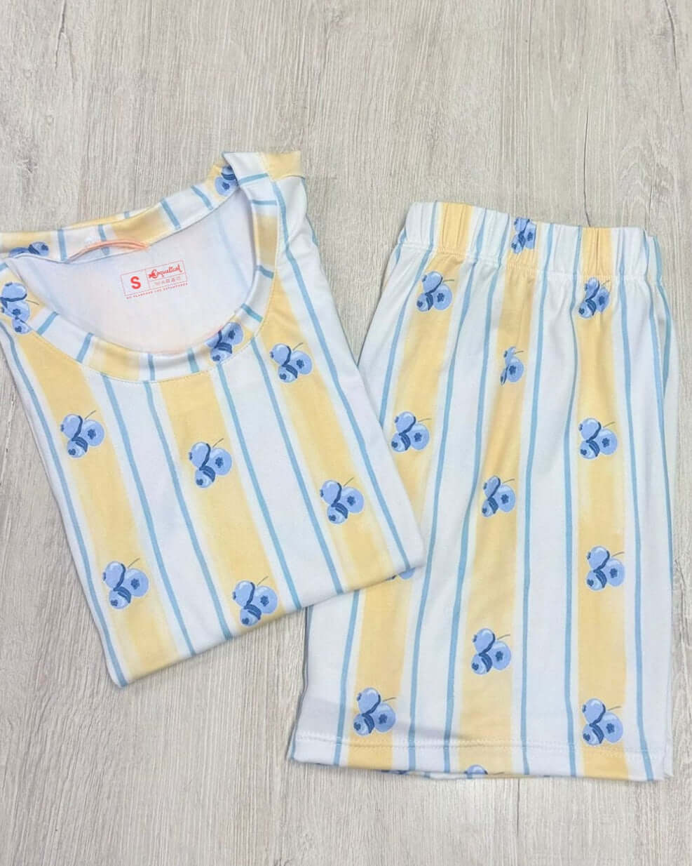 Pijama Blueberry Bliss Dreams - Coquelicot