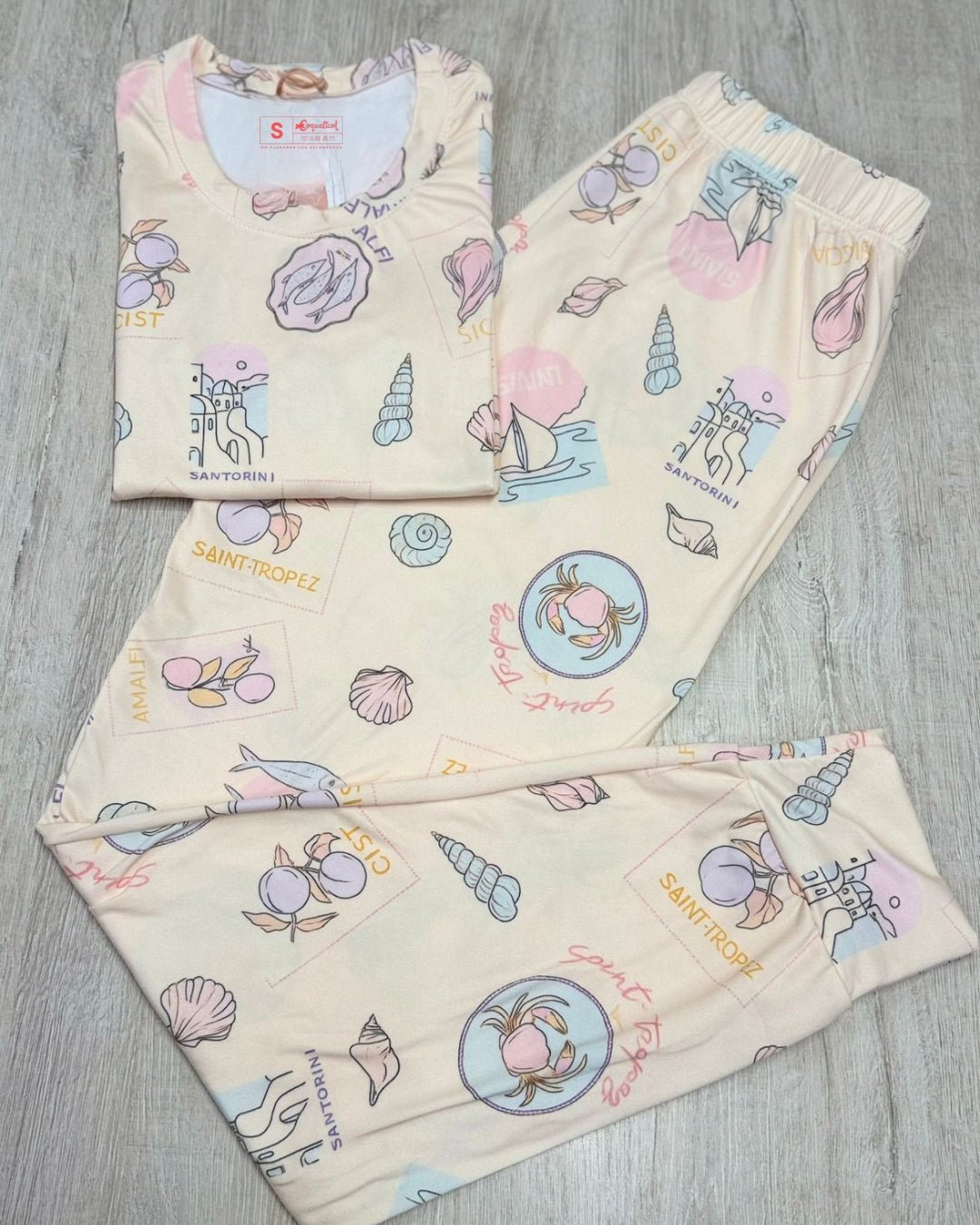 Pijama Dolce Soft Dreams - Coquelicot