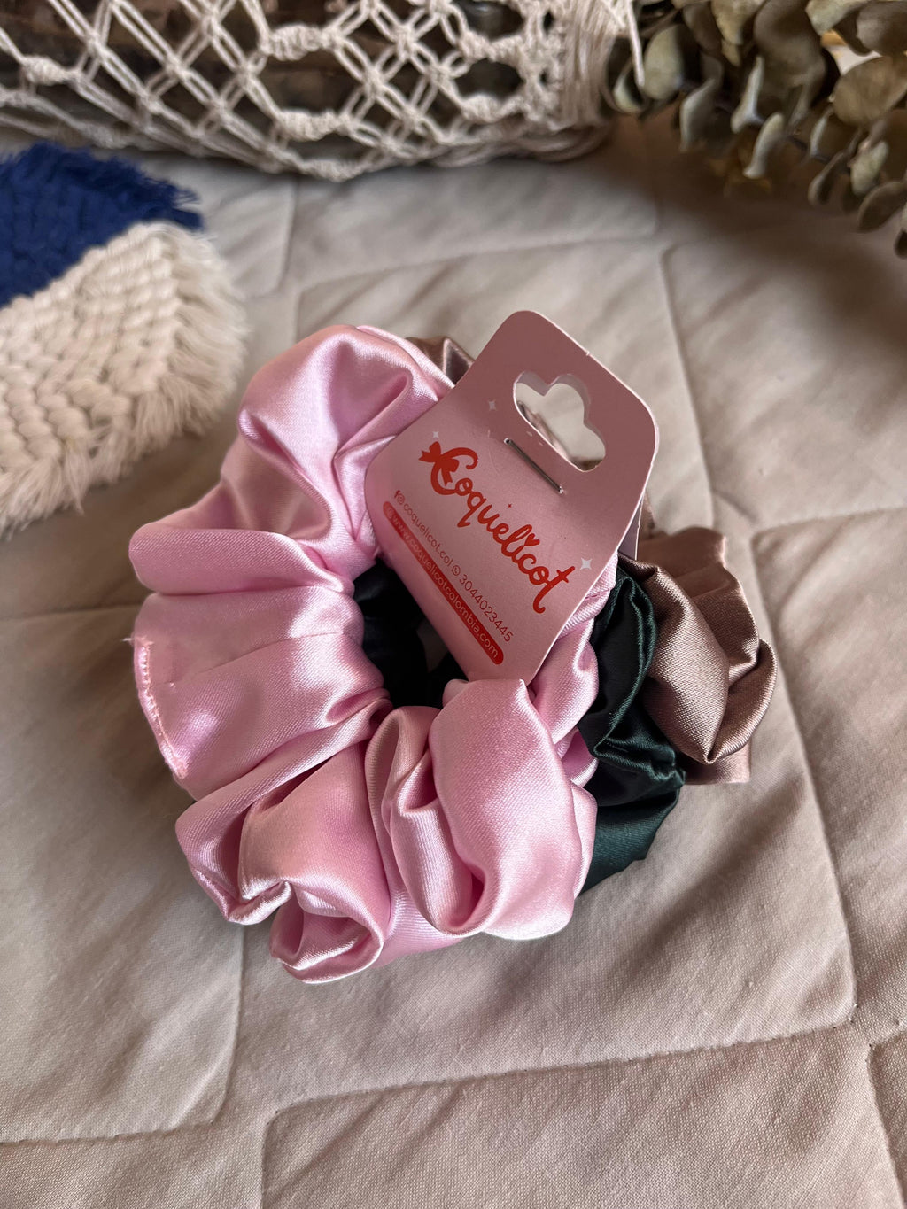 Scrunchies New York - Coquelicot