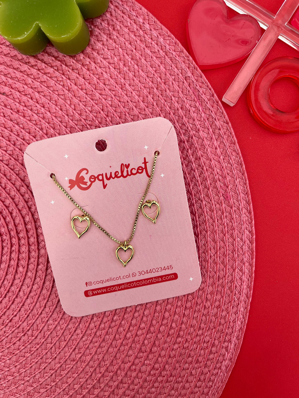 Set Amore - Coquelicot