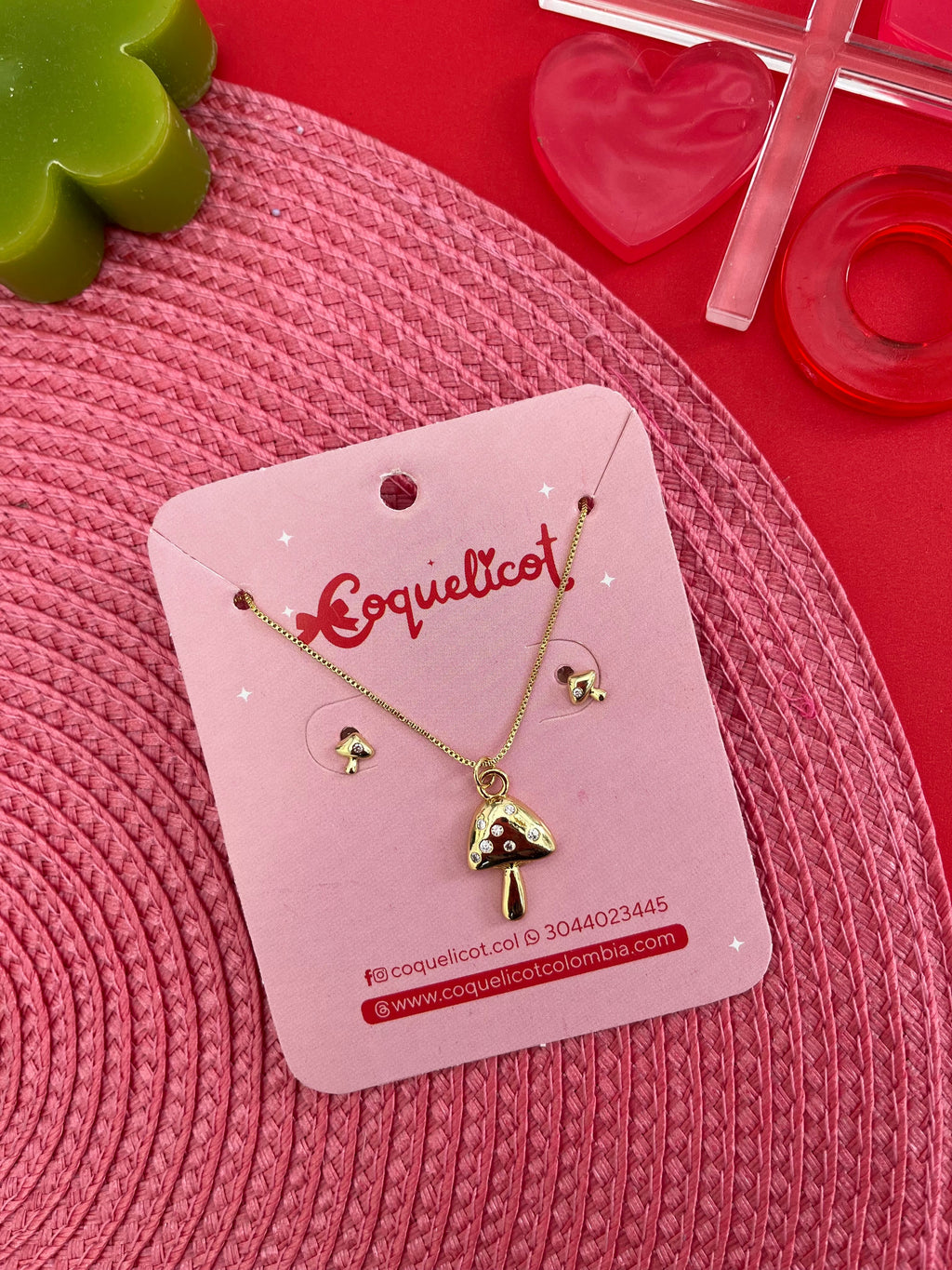 Set Magic Bloom - Coquelicot