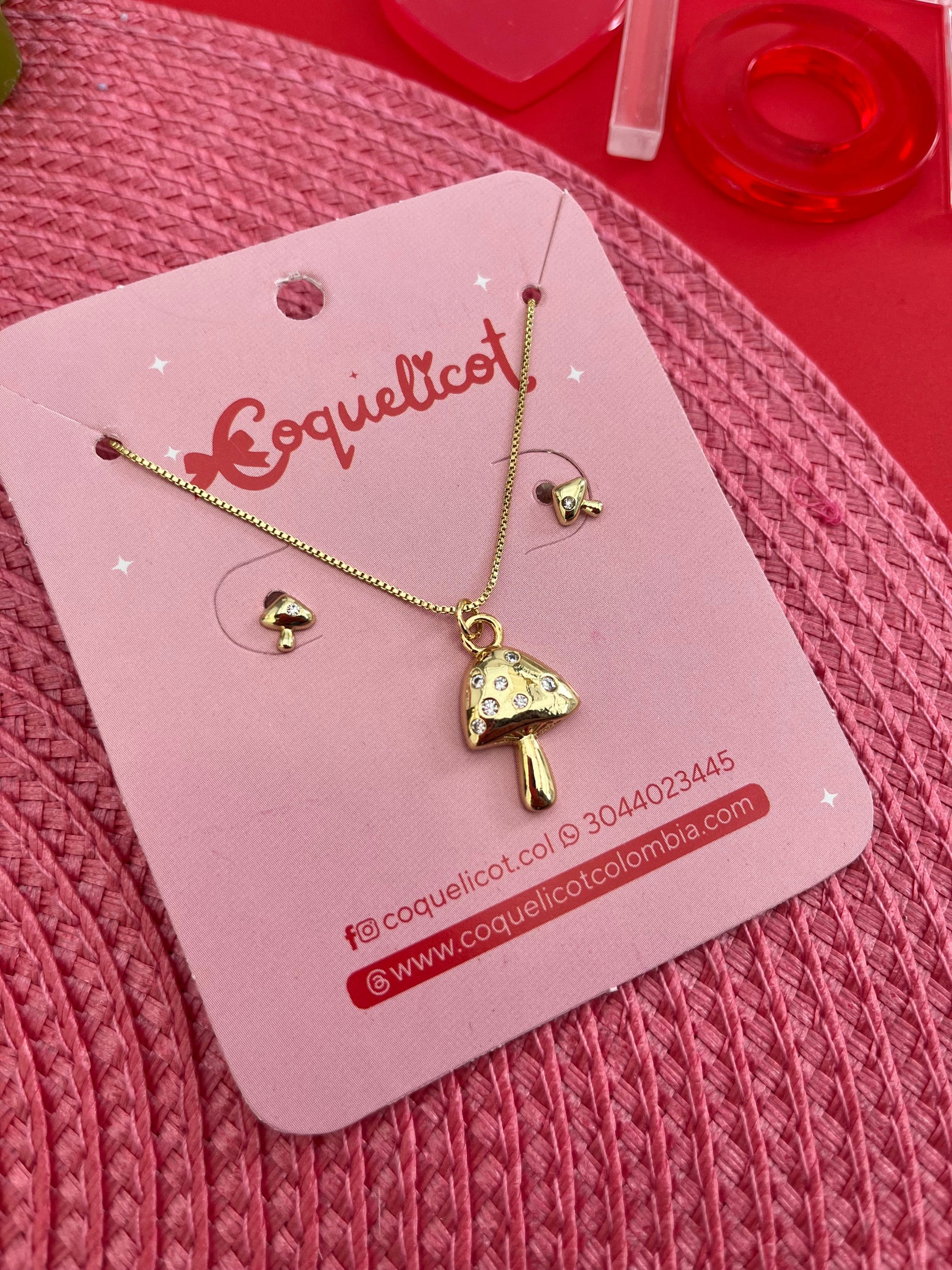 Set Magic Bloom - Coquelicot