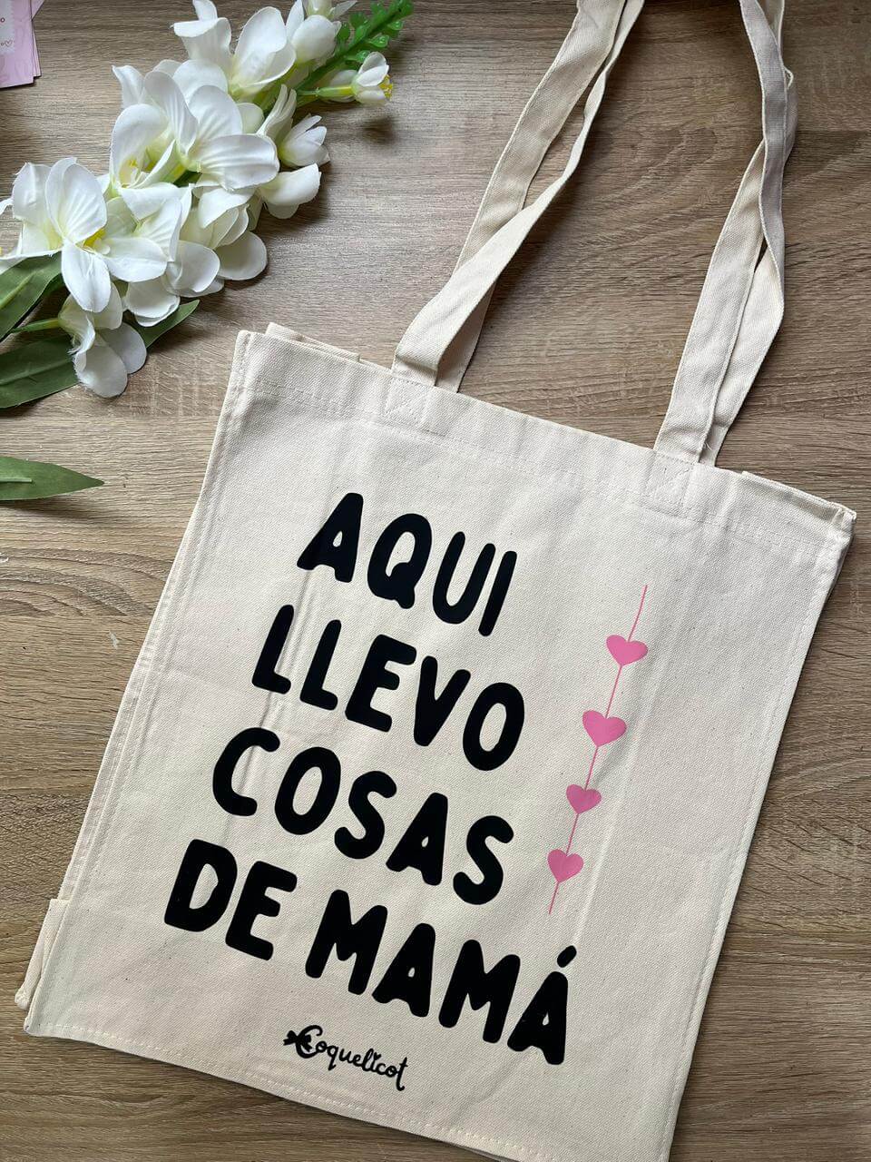 Tote Bag Esencial de Mamá - Coquelicot